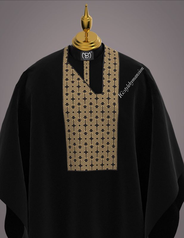 This is a picture of a very stylish yet comfortable Kaftan from MandB.