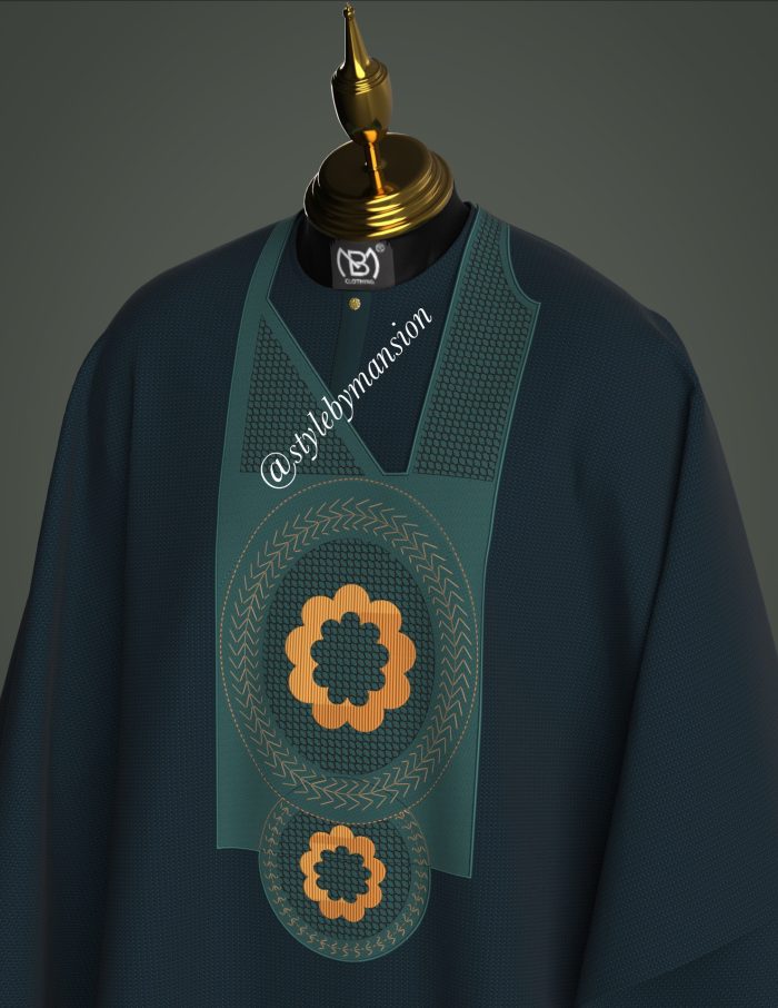 LUXURIOUS WOOL AGBADA - Image 1