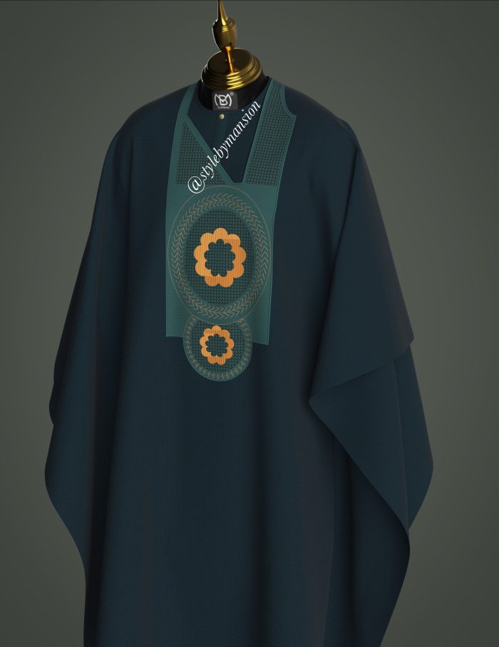 LUXURIOUS WOOL AGBADA - Image 2