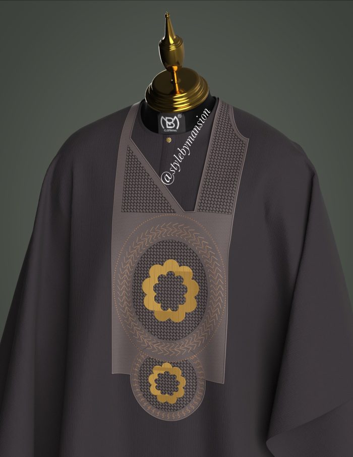 LUXURIOUS WOOL AGBADA - Image 1