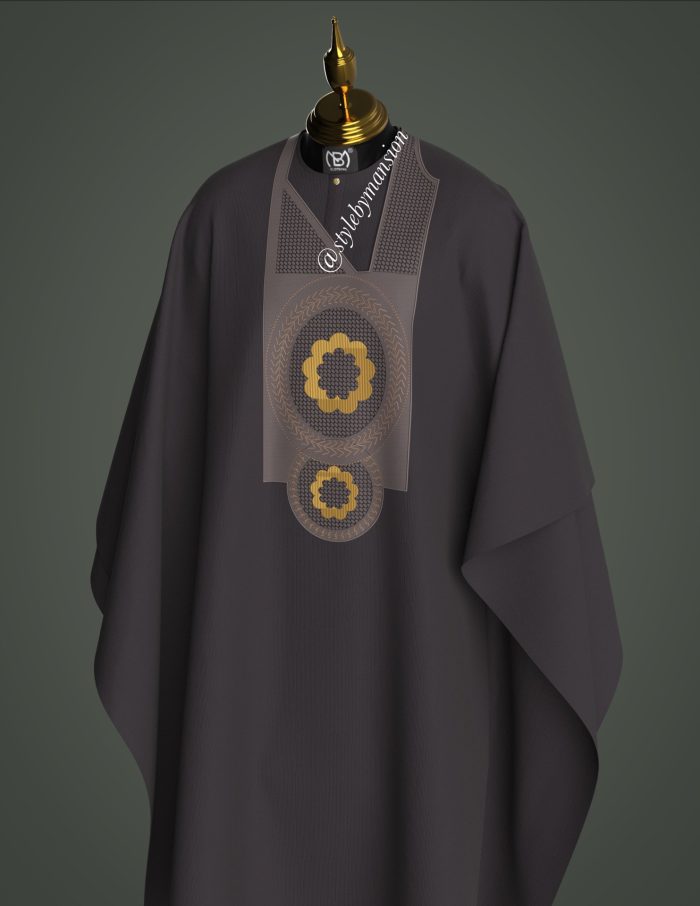 LUXURIOUS WOOL AGBADA - Image 2