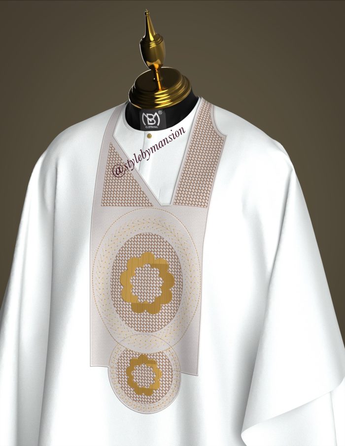 LUXURIOUS WOOL AGBADA - Image 1