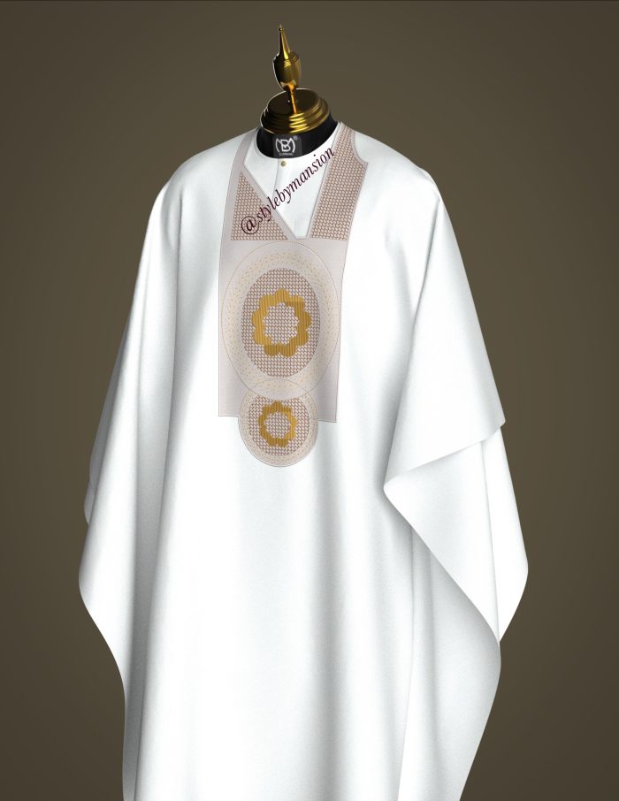 LUXURIOUS WOOL AGBADA - Image 2